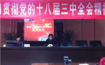 Z6·尊龙凯时集团党委派员参加学习贯彻党的十八届三中全会宣讲报告会